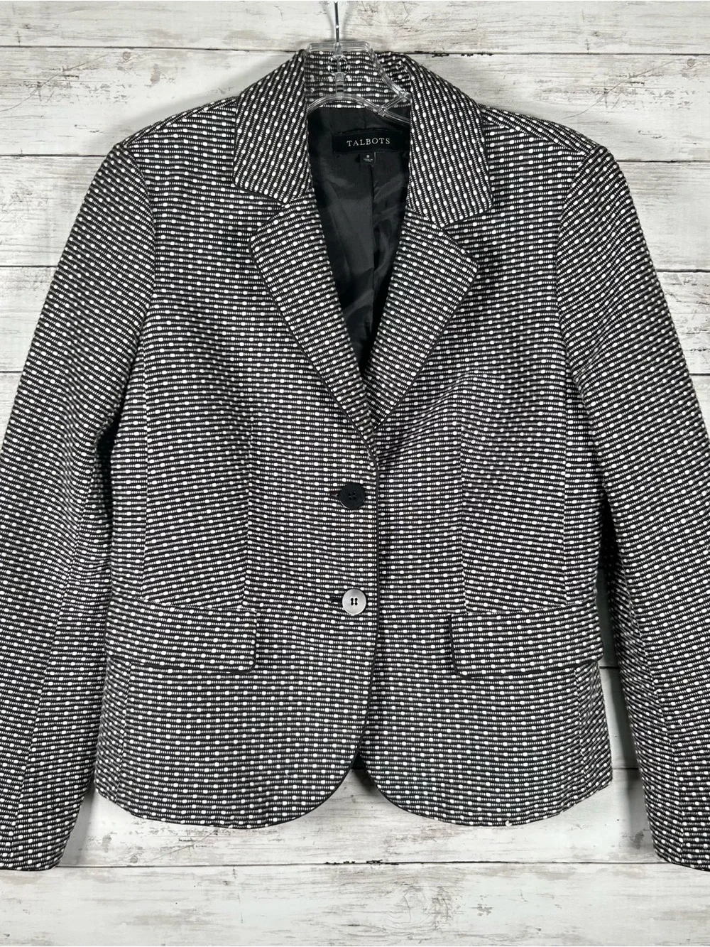 Talbots textured black